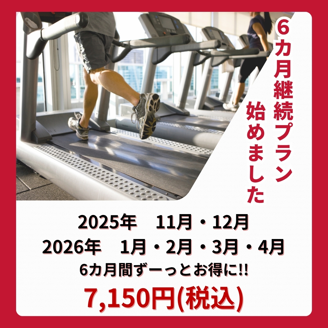 6ヶ月継続プランのイメージ画像